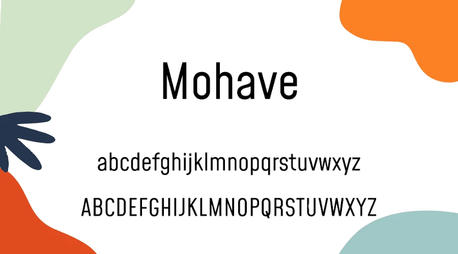 Mohave-Font-View