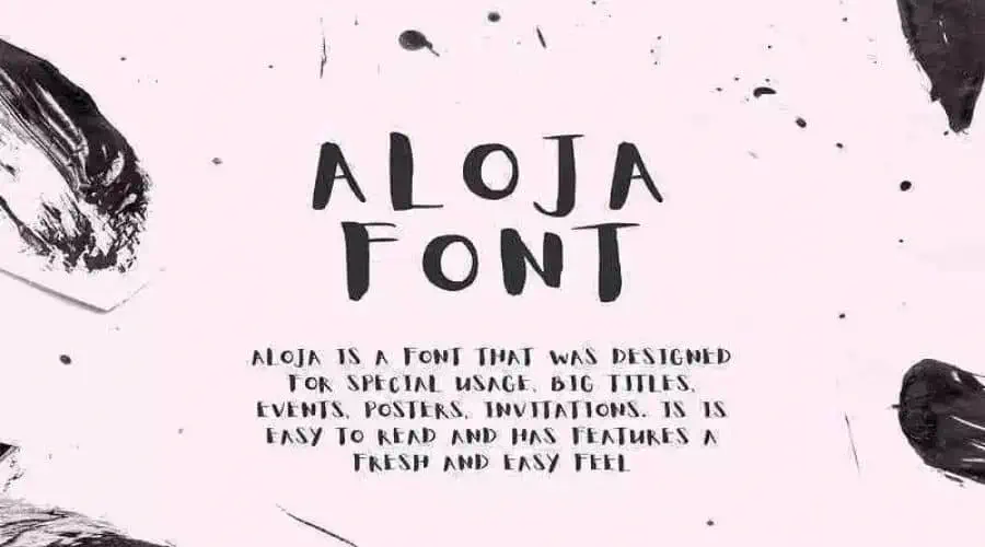 Aloja-Font-View