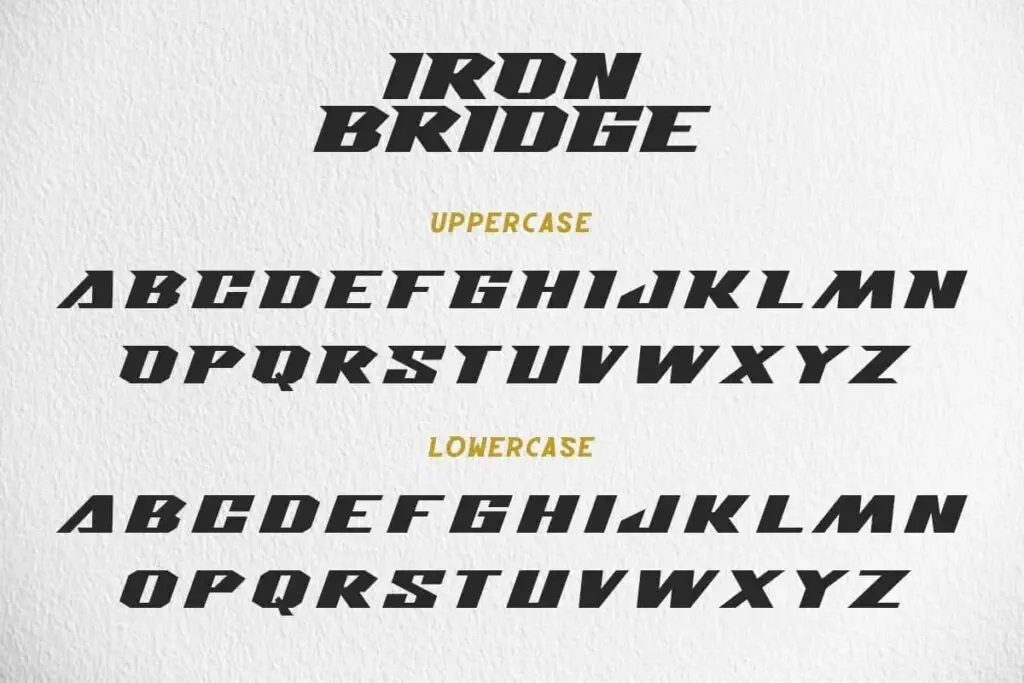 Iron-Bridge-Font-View