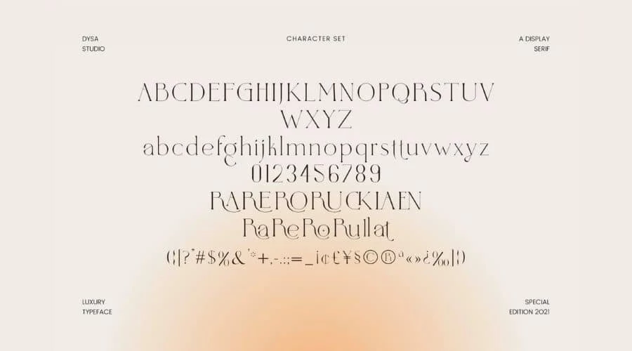 Rotally-Serif-Font-View