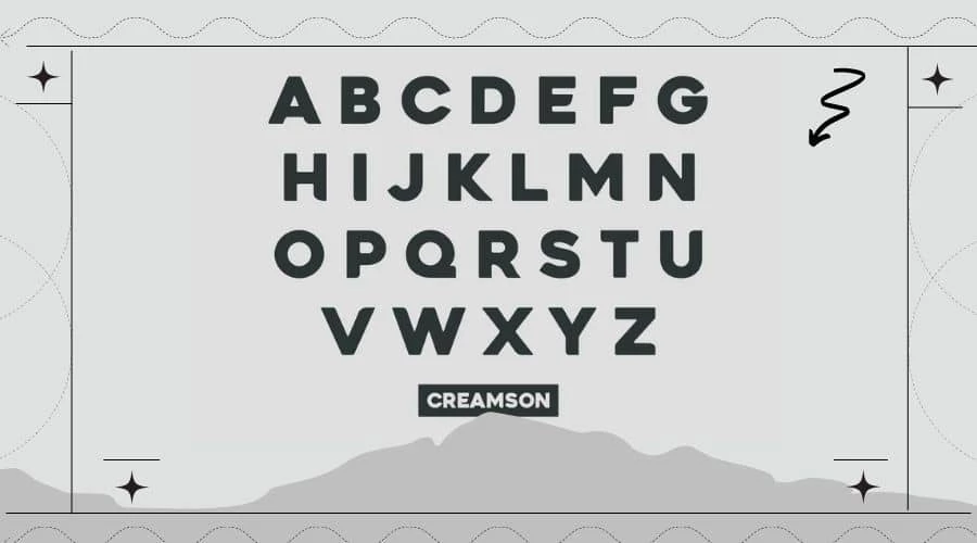 Creamson-Font-View
