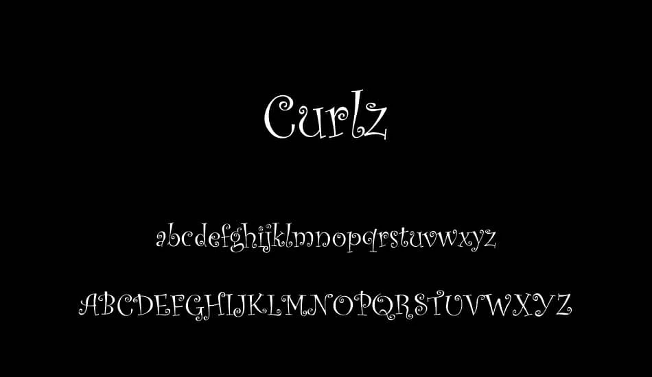 Curlz-Font-View