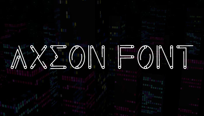 Axeon Font free download