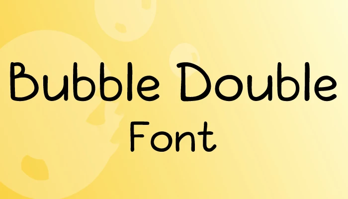 Bubble Double Duo Font download