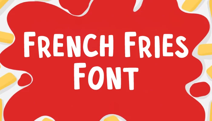 French Fries Font download