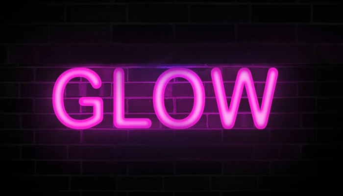 Glow Font Font download