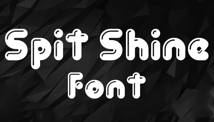Spit Shine Font download