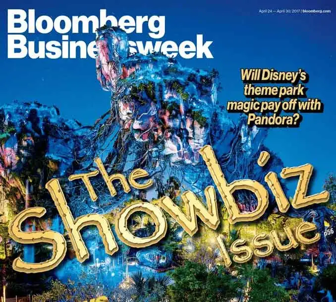 Papyrus font use in bloomberg businessweek