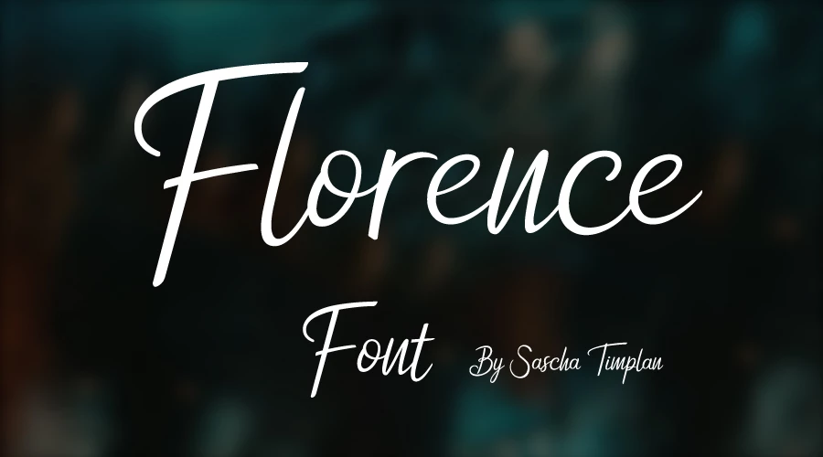 Florence by Sascha Timplan Font Download