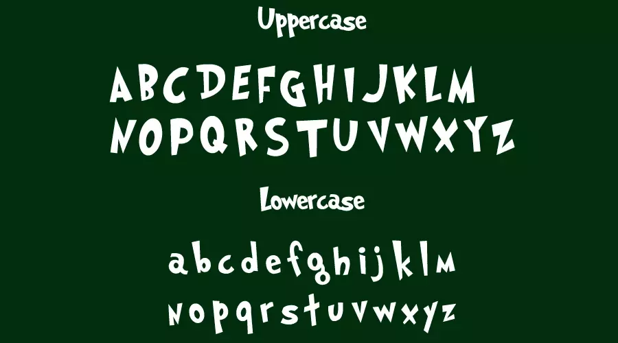 Grinched-Font-Character