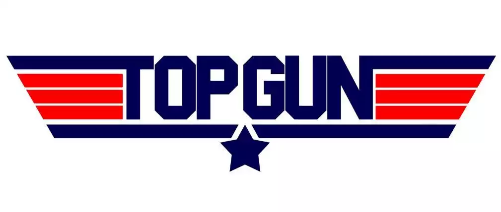 Top gun original movie logo