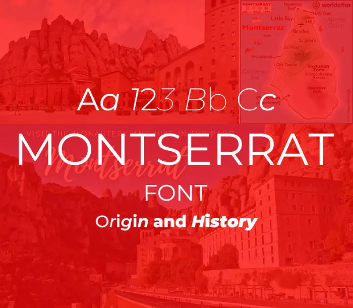 Montserrat Font Origin and History