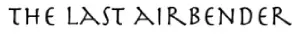 The Last Airbender logo by Herculanum Regular font