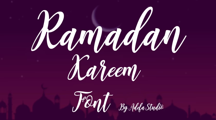 Ramadan Kareem Font Download