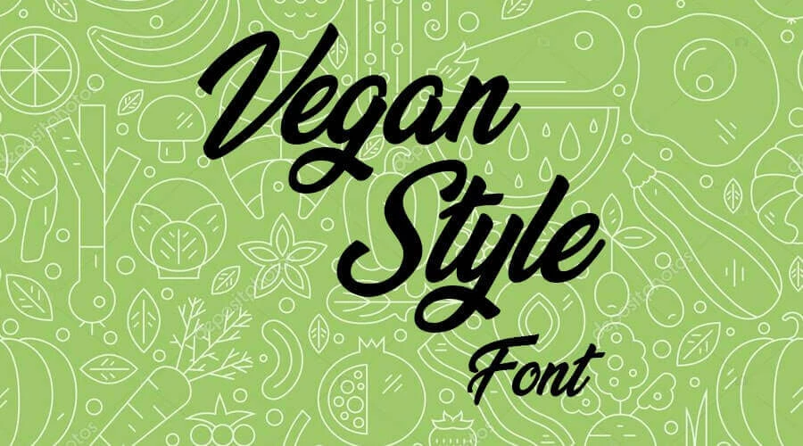 Vegan-Style-Font Free Download