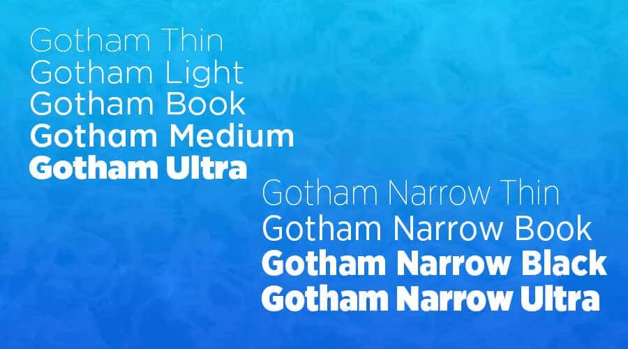 Gotham-Font-Family-View