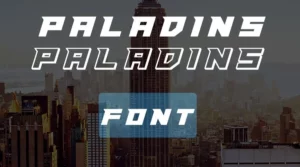 Paladins Font Free Download