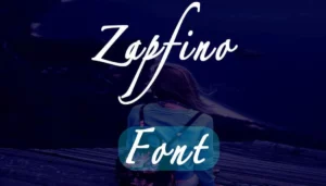 Zapfino Font Free Download