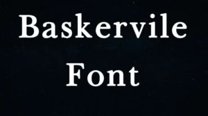 Baskerville font free download