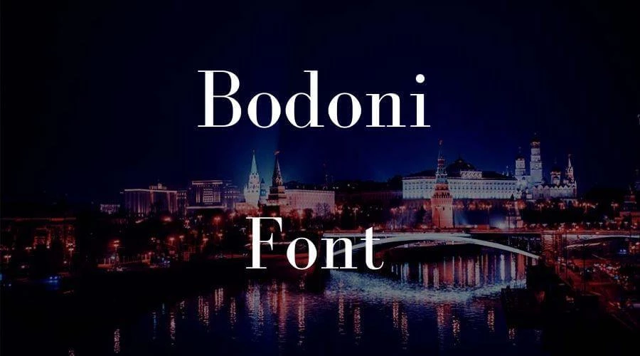 Bodoni-font-free-download
