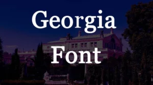 Georgia font free download
