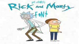 Get Schwifty font free download