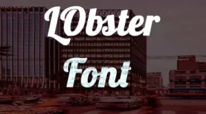Lobster font free download