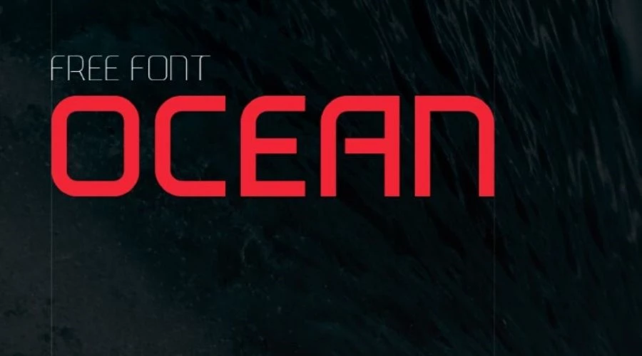 Ocean-font-free-download
