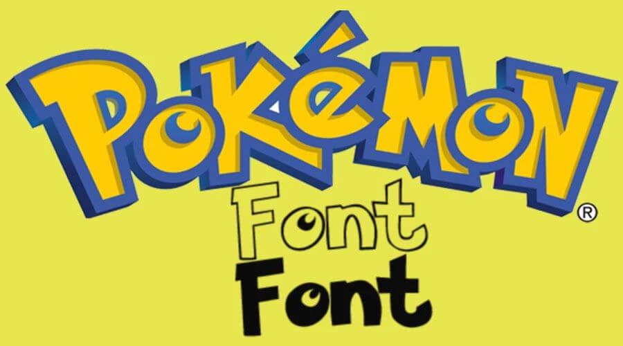 Pokemon-font-free-download