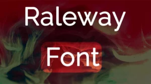 Raleway font free download