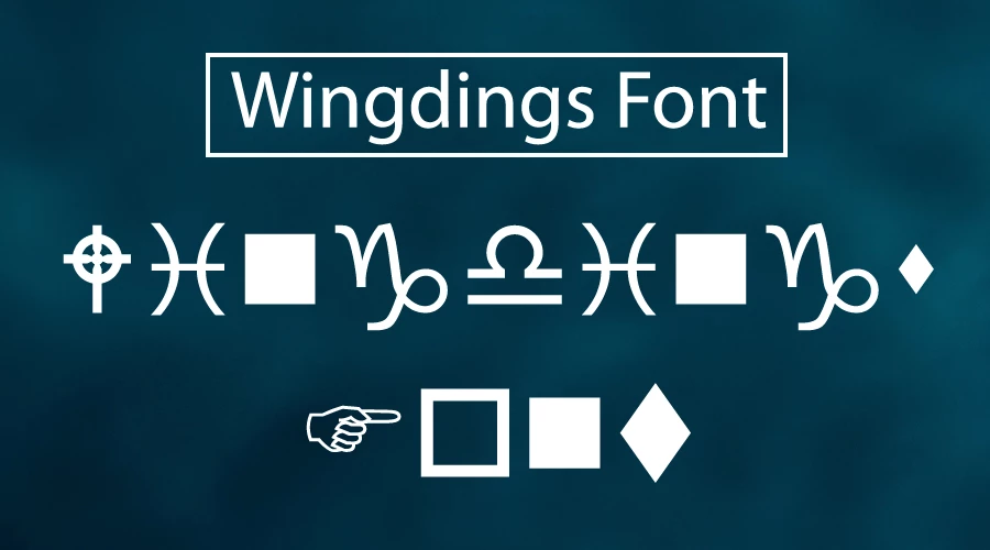 Wingdings Font Download Free
