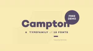 Campton Font free download
