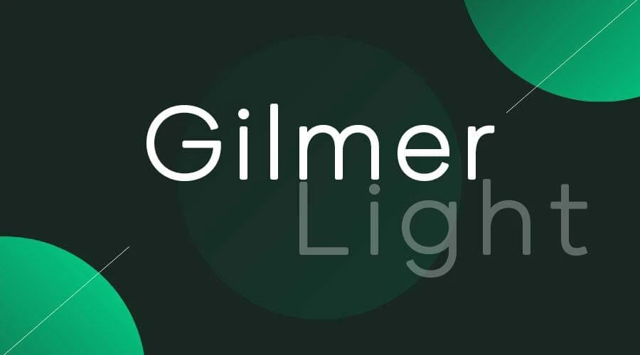 Gilmer-font-free-download