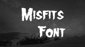 Misfits font free download