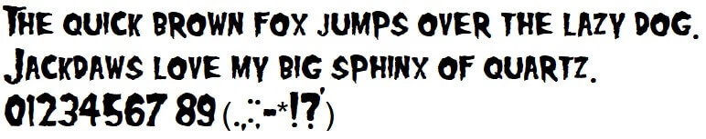 Misfits-font-view
