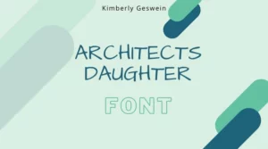Architects Daughter Font Free Download