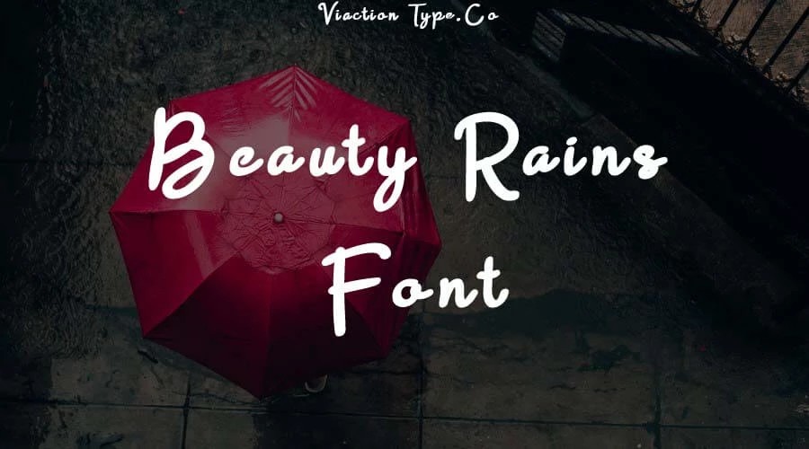Beauty-Rains-Font-Free-Download