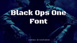 Black Ops One Font Fee Download