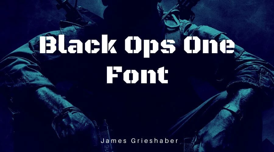 Black-Ops-One-Font-Fee-Download