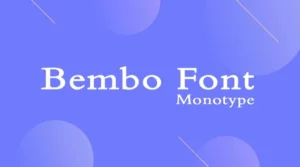 Bembo Font Free Download