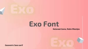 Exo Font Free Download
