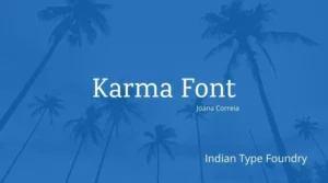 Karma Font Free Download