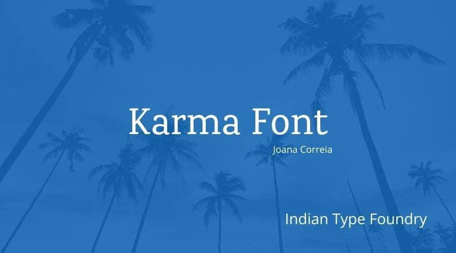 Karma-Font-Free-Download