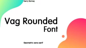 Vag Rounded Font Free Download