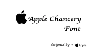 Apple Chancery Font Free Download