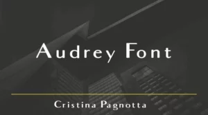 Audrey Font Free Downoad
