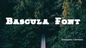 Bascula Font Free Download