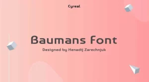 Baumans Font Free Download