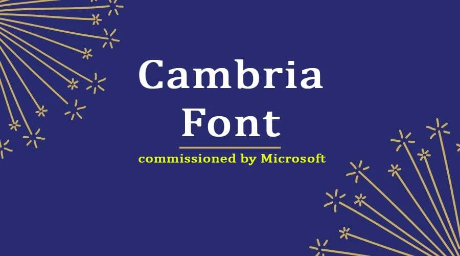 Cambria-Font-Free-Download