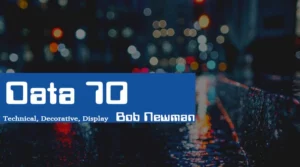 Data 70 Font Free Download
